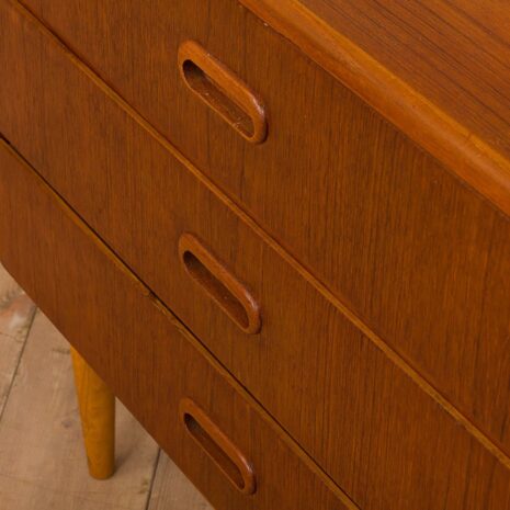 Small Danish dresser with 3 drawers-8 Small Danish dresser with drawers