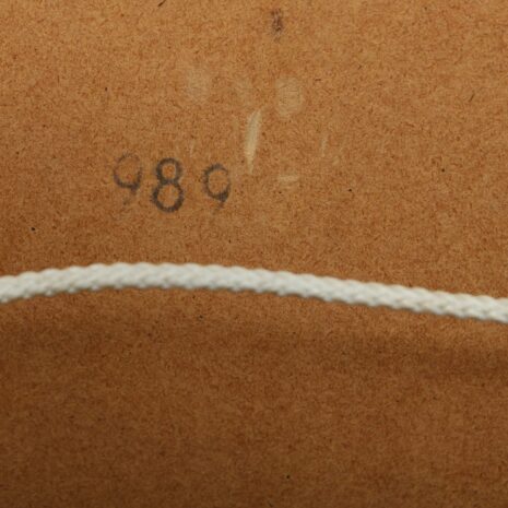 Lustro z drewna tekowego z małą półką, 1950-4 Teak Mirror with Small Shelf s