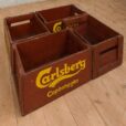 Vintage Carlsberg beer crates