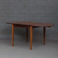 vintage danish table in rosewood and teak