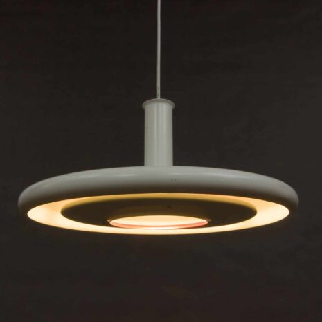 vintage-fog-morup-optima-6-lampa-w-białym-metalu-1970 (7) Lampa przeciwmgielna vintage morup optima z białego metalu