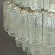 vintage murano glass chandelier for venini in glass