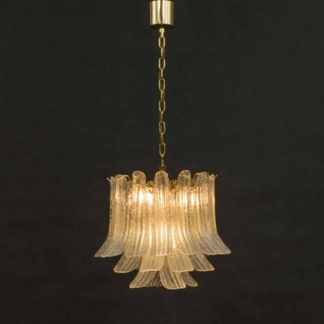 vintage-transparentny-żyrandol-by-mazzega (4) Przezroczysty żyrandol vintage marki mazzega