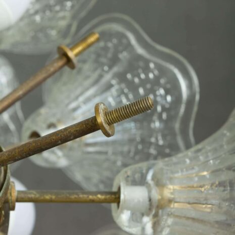 vintage-venini-flower-chandelier-in-murano-glass (11) vintage venini flower chandelier in murano glass