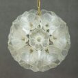 vintage venini flower chandelier in murano glass