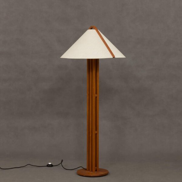 Teak floor lamp  scaled