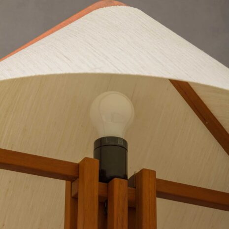 Teakowa lampa podłogowa-9 Teak floor lamp scaled