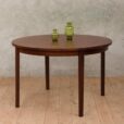 Danish rosewood extension table with  leaves   scaled