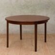 Danish rosewood extension table with  leaves   scaled