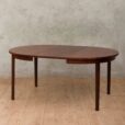 Danish rosewood extension table with  leaves   scaled