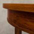 Danish rosewood extension table with two leaves   scaled