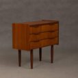 Small Danish teak  drawers dresser   scaled