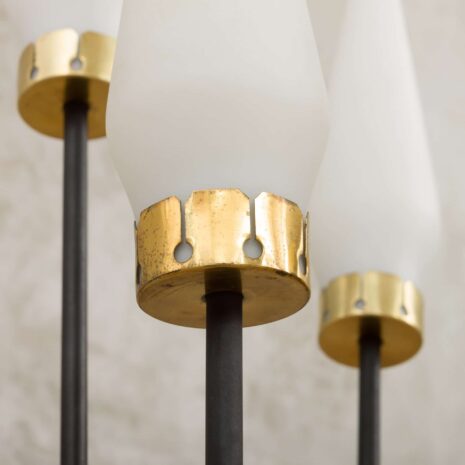 Stilnovo floor lamp from the 50s with five shades 1920-8 Stilnovo floor lamp from the s with five shades scaled