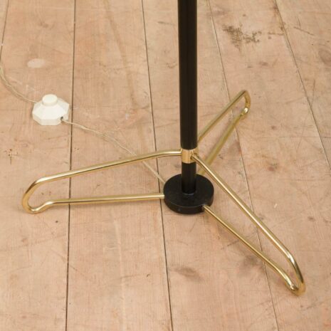 stilnovo three-leged black and brass standing lamp-2 stilnovo three leged black and brass standing lamp scaled