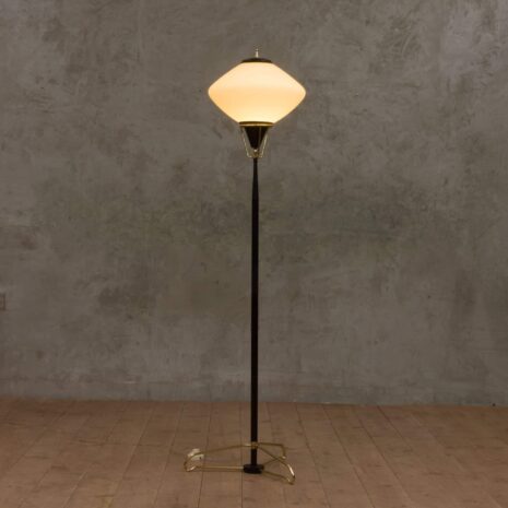 stilnovo three-leged black and brass standing lamp-5 stilnovo three leged black and brass standing lamp scaled