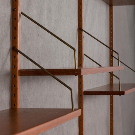 3 sekcje , szeroka półka 90 cm na chudziutkich kijach 2028-4 sekcje szeroka półka cm na chudziutkich kijach scaled