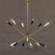 Italian black and white Sputnik lamp   scaled