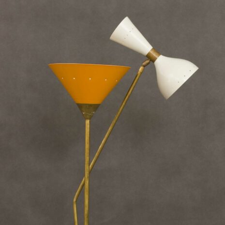 Italian brass floor lamp with marble base-11 Italian brass floor lamp with marble base scaled