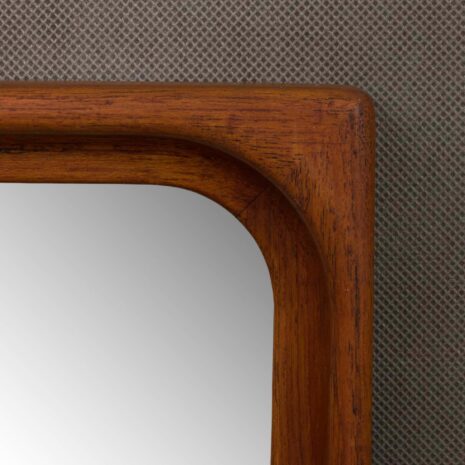 Sculptular danish teak mirror 1948-3 Sculptular danish teak mirror scaled