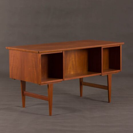 bureau danois sur pied avec 8 tiroirs 2032-6 danish free standing desk with drawers scaled