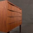 duńska komoda z drewna tekowego z szufladami
