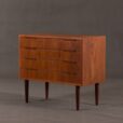 duńska komoda z drewna tekowego z szufladami