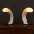pair of Vetri Murano Effetre International table lamps  scaled