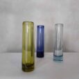 Per Lutken  colours Holmegaard glass vases  scaled scaled