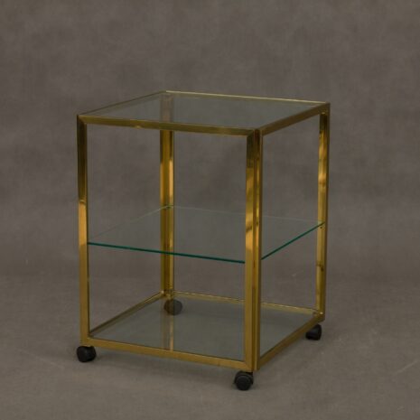 włoski-mosiężny-wózek-barowy-z-3-półkami_0 italian brass bar trolley with shelves scaled
