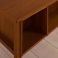 Danish double sided desk with six drawers  scaled