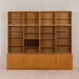 Oak shelving unit bookcase by Borge Mogensen for Karl Andersson Soner Huskvarna   scaled