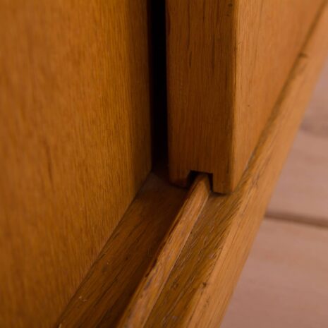 2081 Oak shelving unit bookcase by Borge Mogensen for Karl Andersson_Soner, Huskvarna-3-8 Oak shelving unit bookcase by Borge Mogensen for Karl Andersson Soner Huskvarna scaled