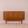 Teak highboard with  drawers in Johannes Andersen style Denmark s   scaled