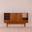 Teak highboard with  drawers in Johannes Andersen style Denmark s   scaled
