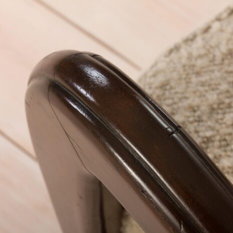 2053 Paolo Buffa lounge chairs in alapaca boucle wool upholstery-9 Paolo Buffa lounge chairs in alapaca boucle wool upholstery scaled