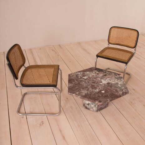 2060 Italian mid century marble hexagonal coffee table-2-5 Italian mid century marble hexagonal coffee table scaled