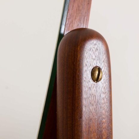 Danish Teak Y-Leg Vanity Table with Mirror by Olholm Mobler 1960s. 2085-10 Danish Teak Y Leg Vanity Table with Mirror by Olholm Mobler s