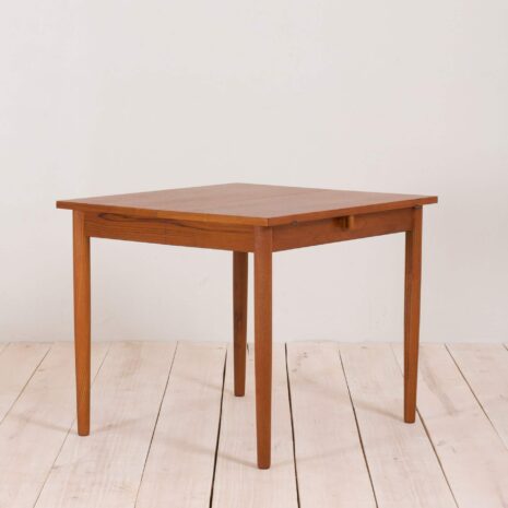 Danish extension teak drop leaf table 2086-1 Danish extension teak drop leaf table scaled