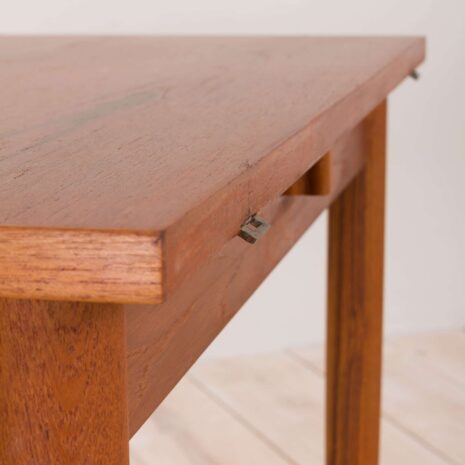 Danish extension teak drop leaf table 2086-13 Danish extension teak drop leaf table scaled