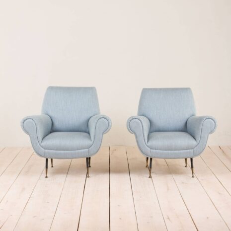 2090-2 Włoski zestaw wypoczynkowy proj. Gigi Radice - fotele-3 Włoski zestaw wypoczynkowy proj