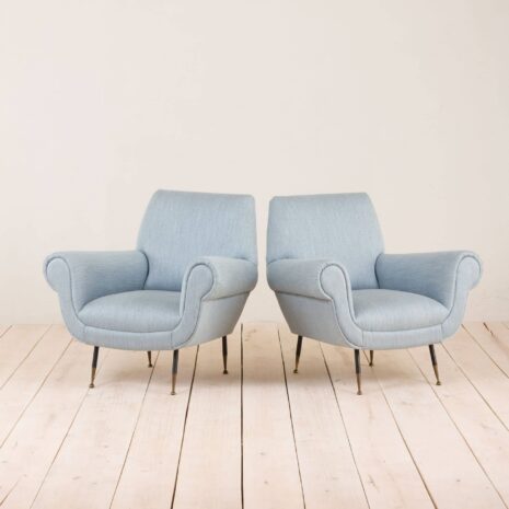 2090-2 Włoski zestaw wypoczynkowy proj. Gigi Radice - fotele-4 Włoski zestaw wypoczynkowy proj