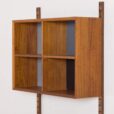 Early Poul Cadovius wall unit with bar cabinet for Cado   scaled
