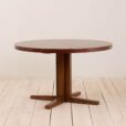 Rosewood dining extension table by John Mortensen for Helteborg Mobler   scaled