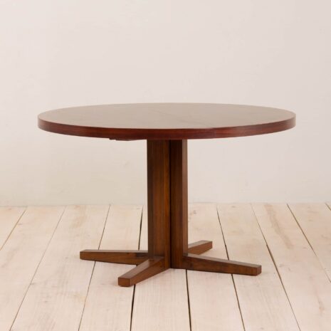 Rosewood dining extension table by John Mortensen for Helteborg Mobler 2092-3 Rosewood dining extension table by John Mortensen for Helteborg Mobler scaled