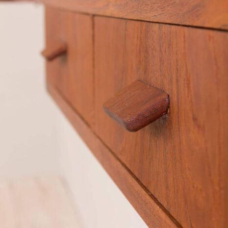 2084 Danish wall unit in the style of Cadovius with small desk and magazines shelf-7 Danish wall unit in the style of Cadovius with small desk and magazines shelf scaled