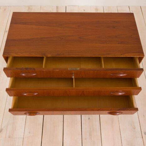 2126 Johannes Sorth teak chest of drawers for Nexo-7 Johannes Sorth teak chest of drawers for Nexo scaled