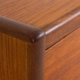 Danish teak chest of drawers with from the s  scaled
