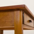 Danish petite lady desk in teak and beech  scaled