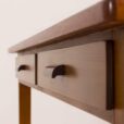 Danish petite lady desk in teak and beech  scaled