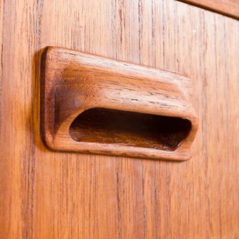 2131 Dwustronne biurko dyrektorskie z drewna tekowego-17 Dwustronne biurko wykonane z drewna tekowego